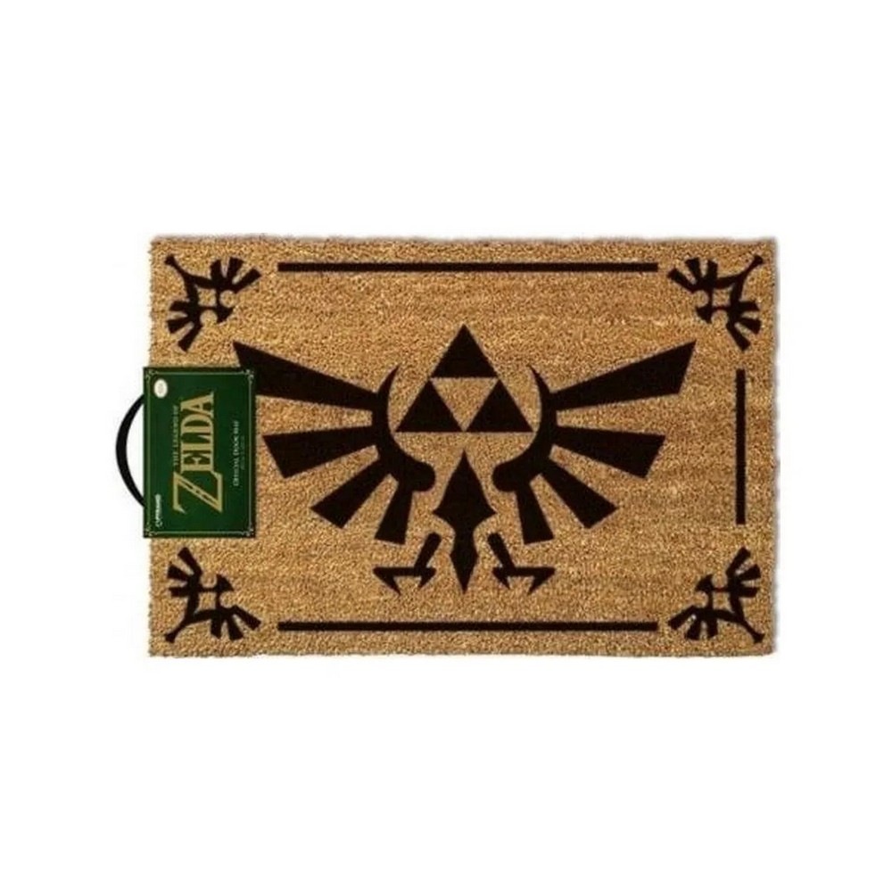 OTIRAČ THE LEGEND OF ZELDA - TRIFORCE BLACK - DOORMAT 
