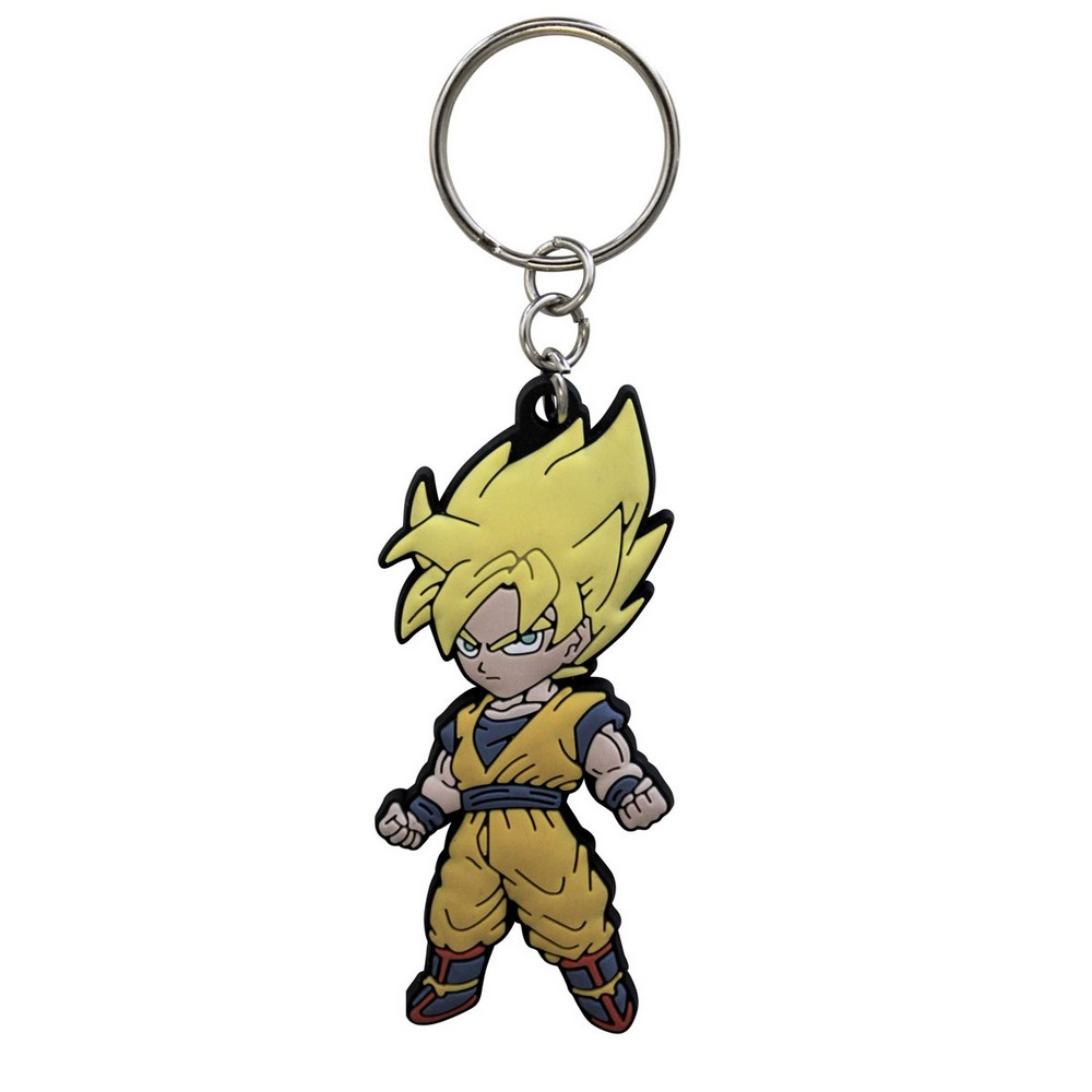 PRIVEZAK DRAGON BALL Z - PVC KEYCHAIN - GOKU SUPER SAIYAN 