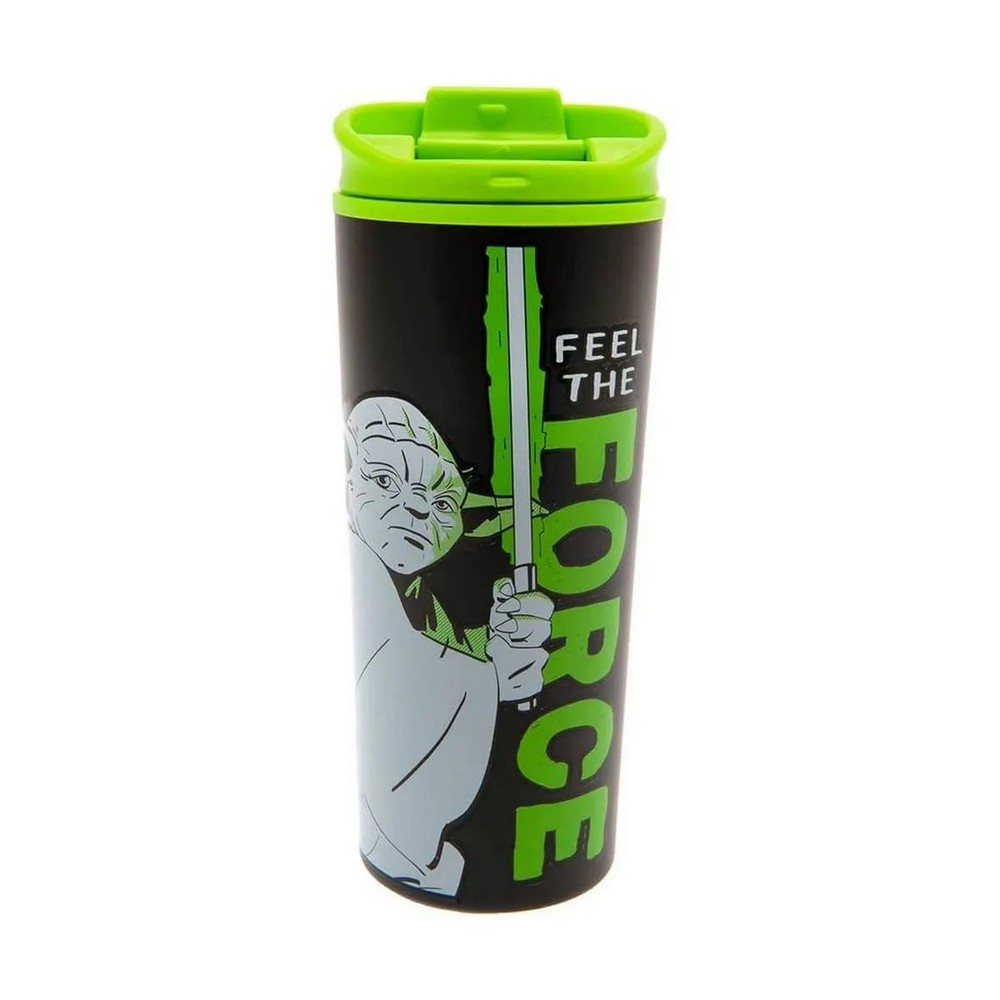 TERMOS ŠOLJA STAR WARS - YODA - FEEK THE FORCE - METAL TRAVEL MUG 