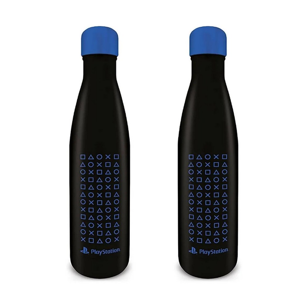 BOCA PLAYSTATION SYMBOL PATTERN - METAL BOTTLE 