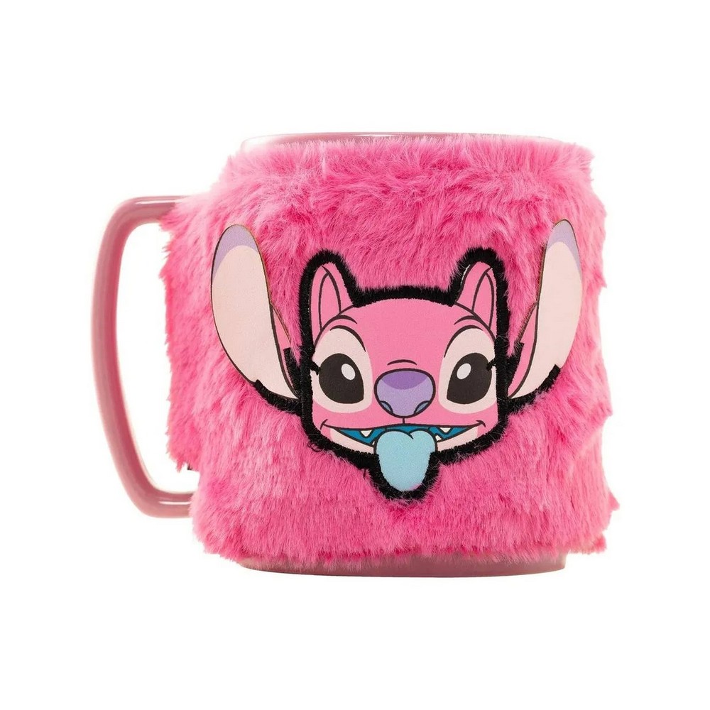 ČUPAVA ŠOLJA LILO & STITCH - ANGEL - FUZZY MUG 
