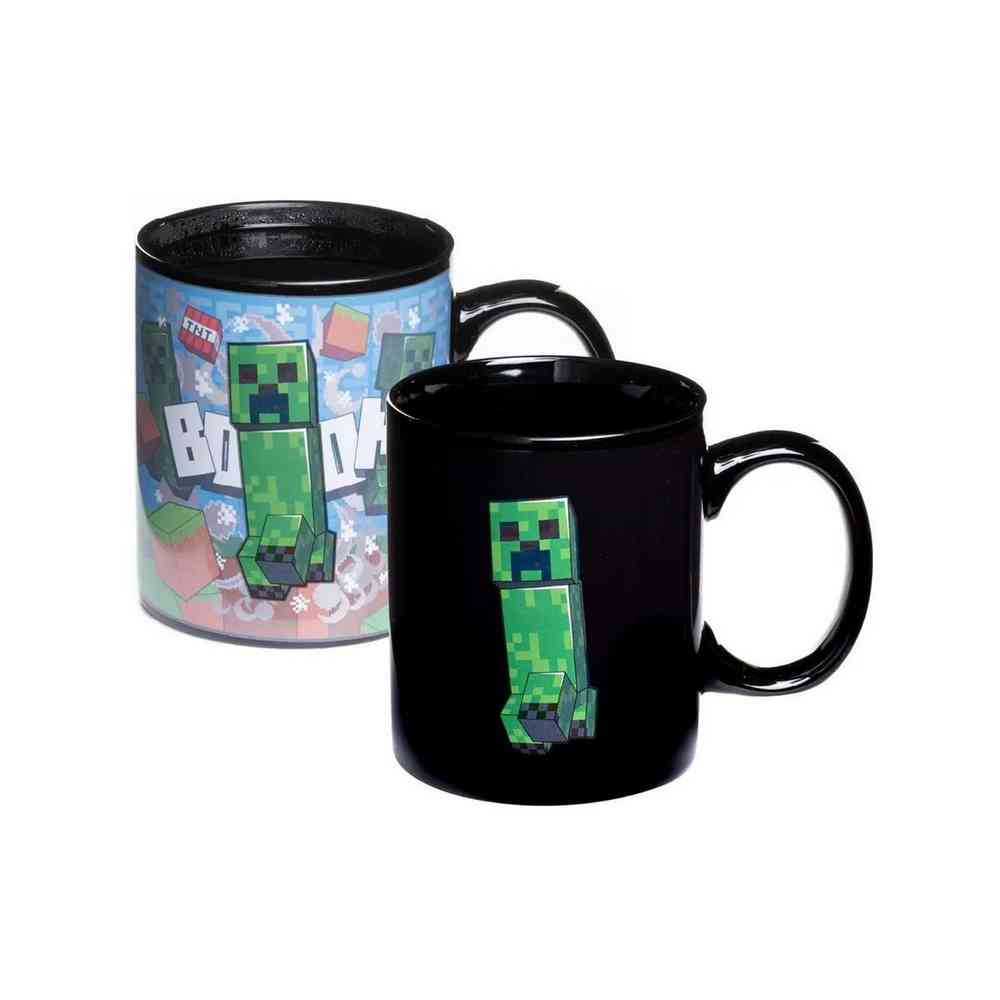 SOLJA PALADONE MINECRAFT CREEPER HEAT CHANGE MUG 