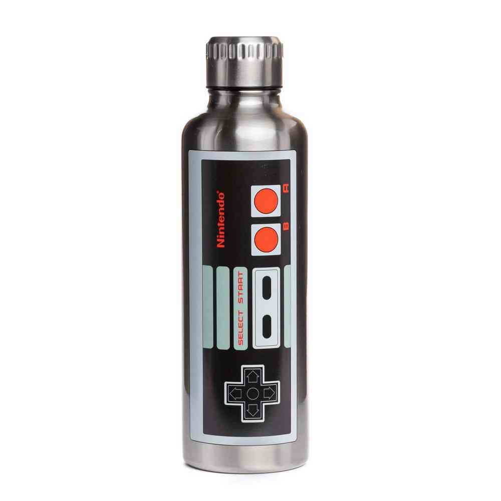 BOCA PALADONE NINTENDO ENTERTAINMENT SYSTEM - METAL WATER BOTTLE 