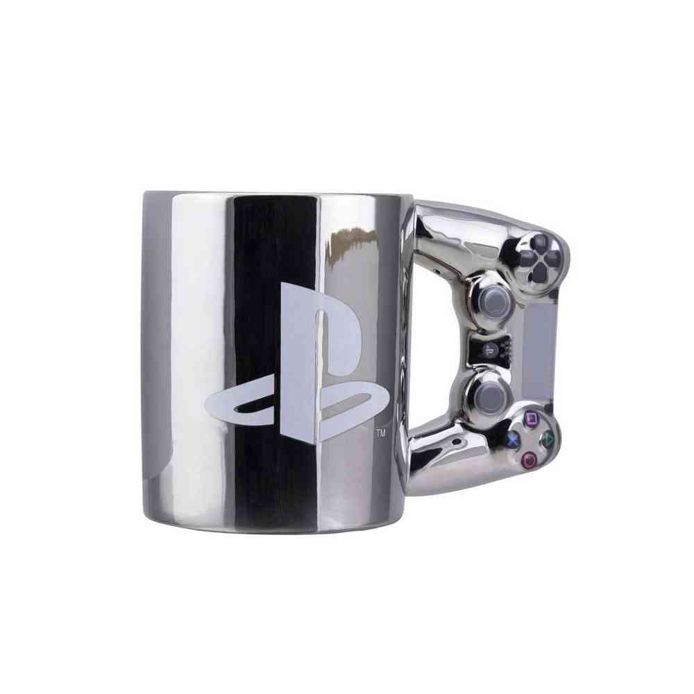 SOLJA PALADONE PLAYSTATION DS4 - 4TH GEN CONTROLLER MUG - SILVER 