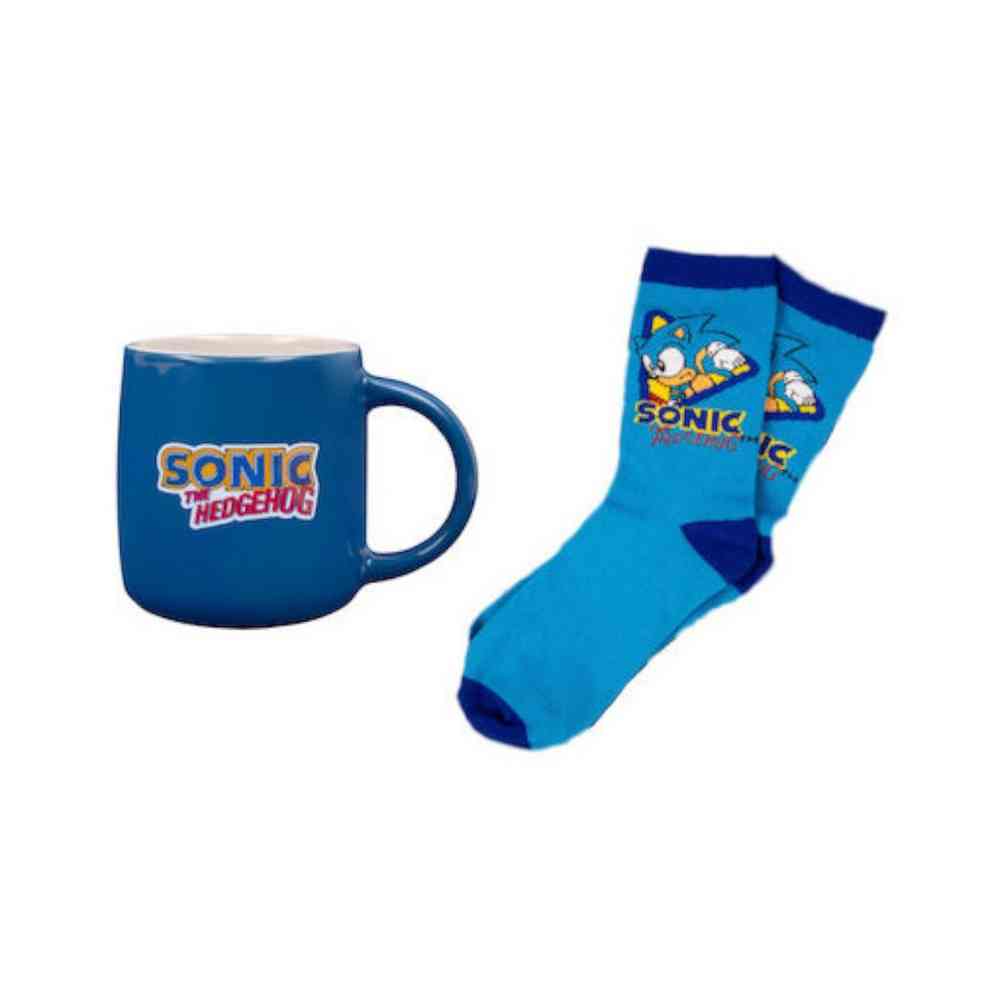 GIFT SET SONIC THE HEDGEHOG - MUG & SOCKS 