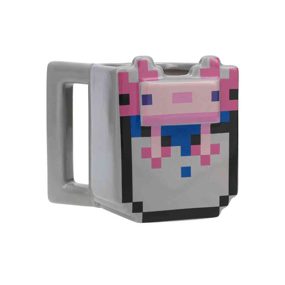 SOLJA PALADONE MINECRAFT - AXOLOTL SHAPED MUG