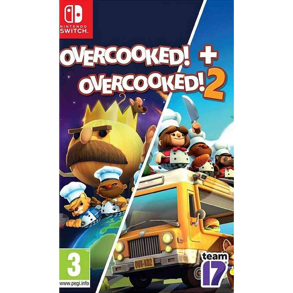 SWITCH OVERCOOKED + OVERCOOKED 2 DOUBLE PACK 