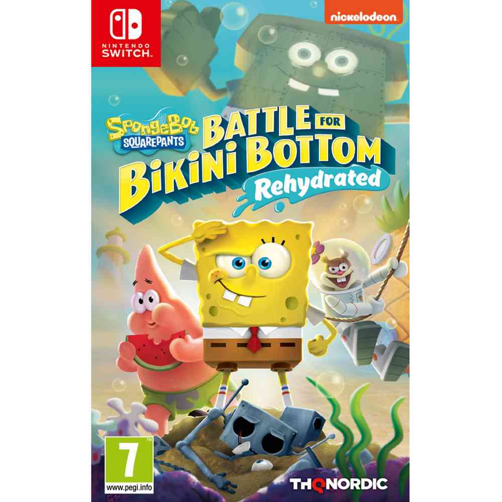 SWITCH SPONGEBOB SQUAREPANTS: BATTLE FOR BIKINI BOTTOM - REHYDRATED 