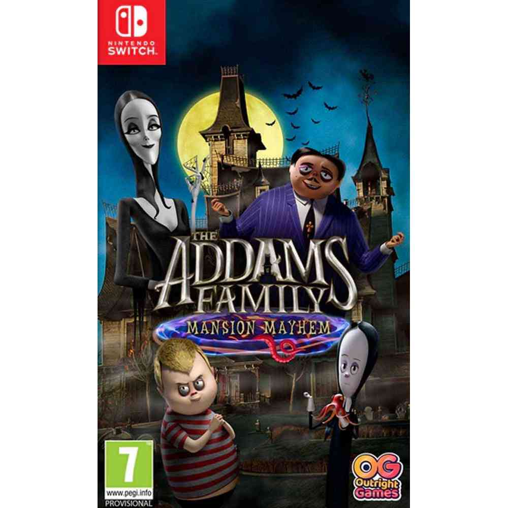SWITCH THE ADDAMS FAMILY - MANSION MAYHEM 
