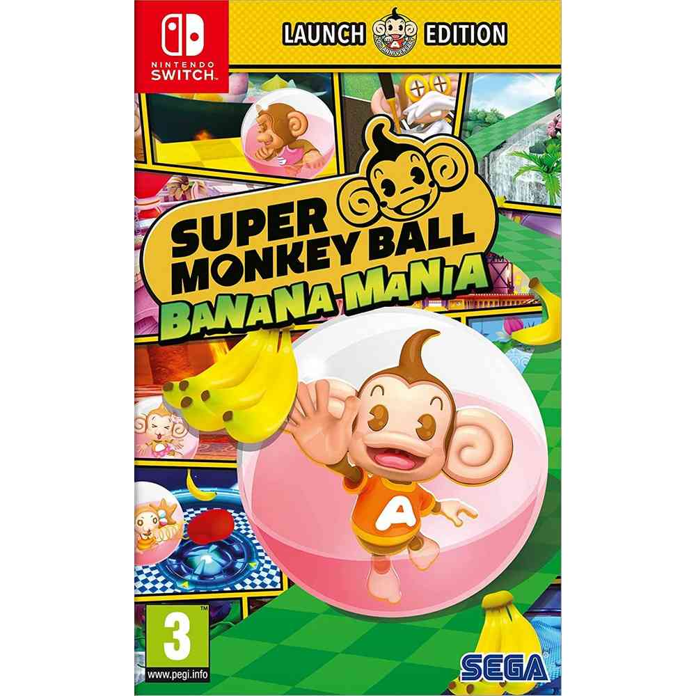 SWITCH SUPER MONKEY BALL - BANANA MANIA - LAUNCH EDITION 