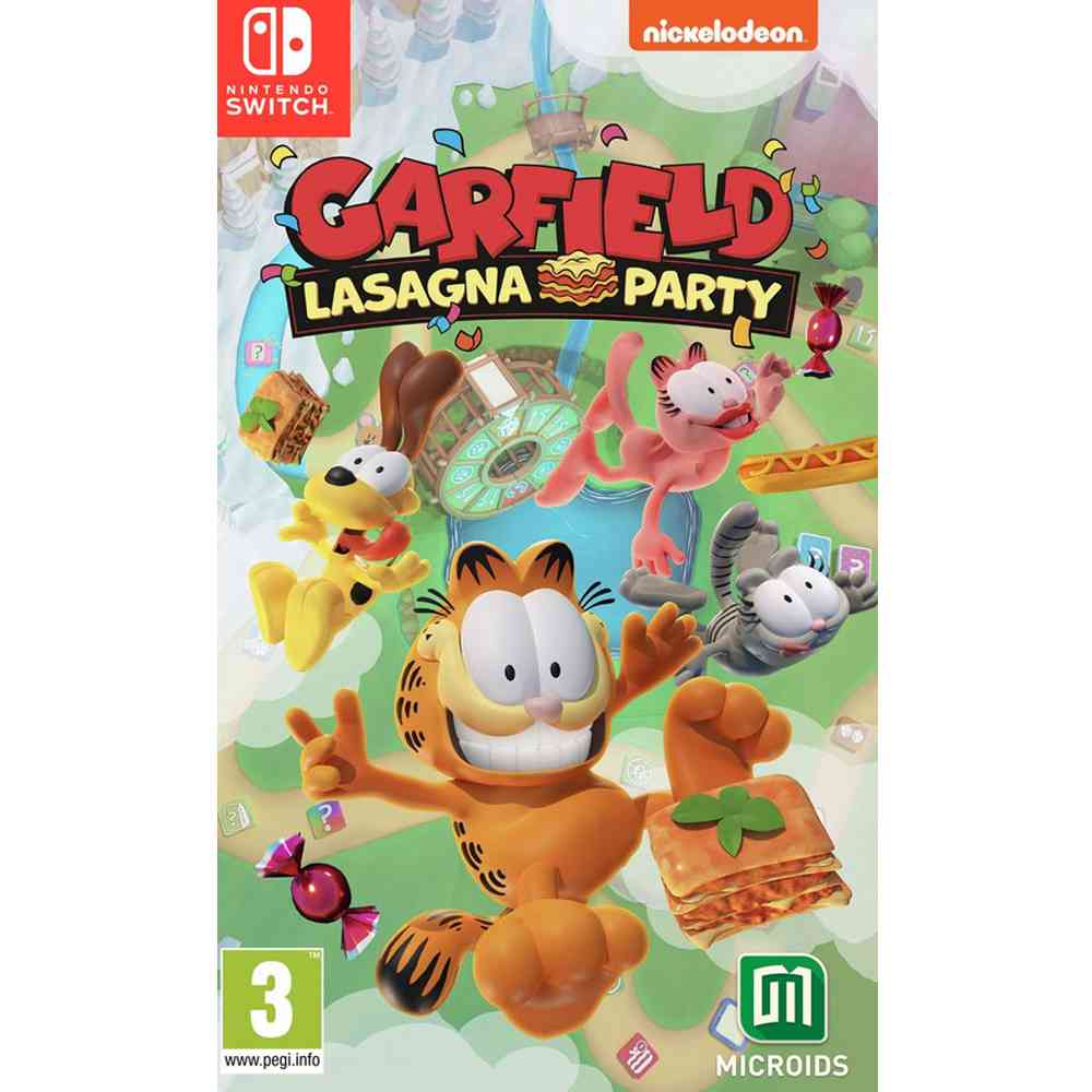 SWITCH GARFIELD KART - LASAGNA PARTY 