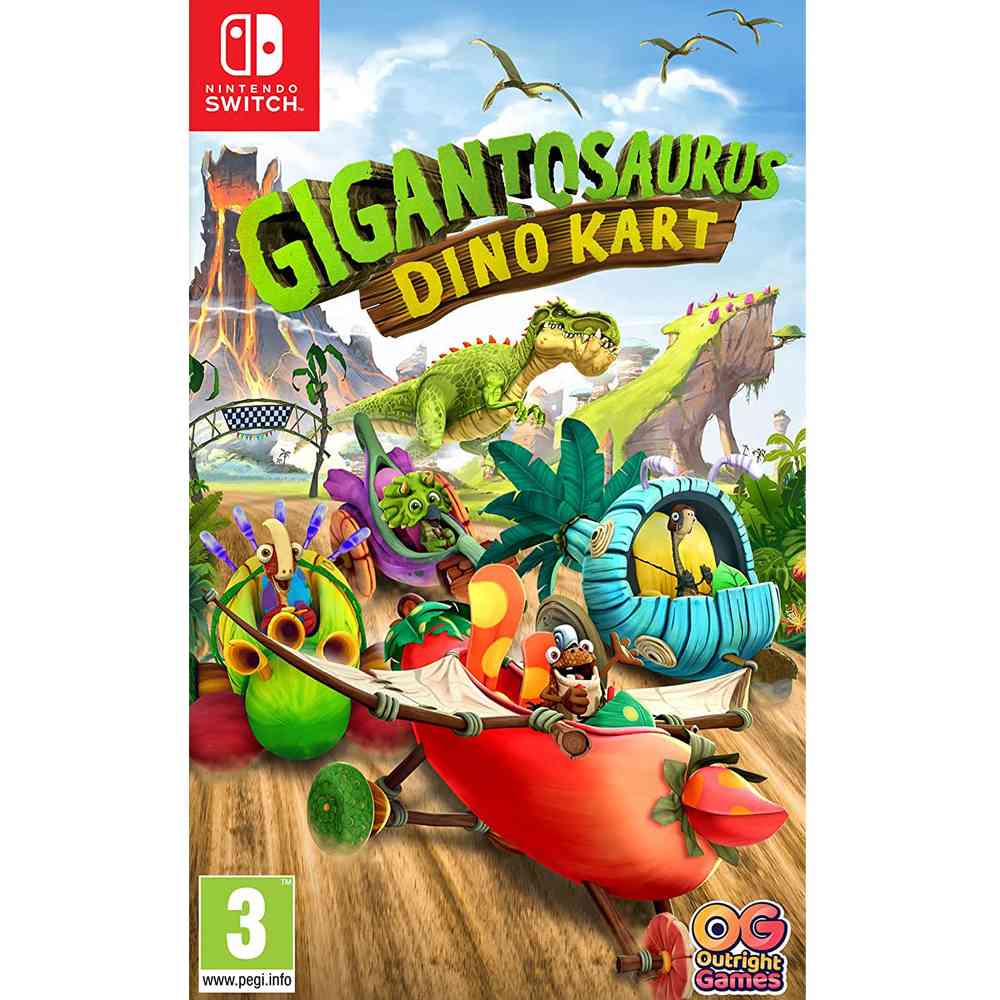 SWITCH GIGANTOSAURUS - DINO KART 