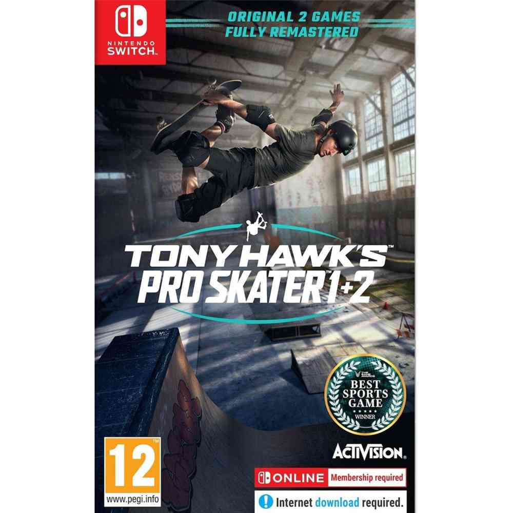 SWITCH TONY HAWK S PRO SKATER 1 AND 2 