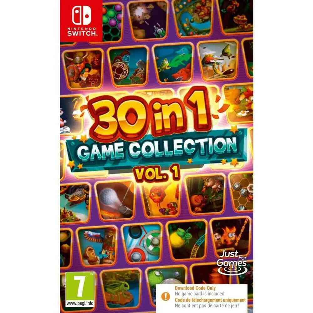 SWITCH 30 IN 1 GAME COLLECTION VOL1 - CODE IN A BOX 