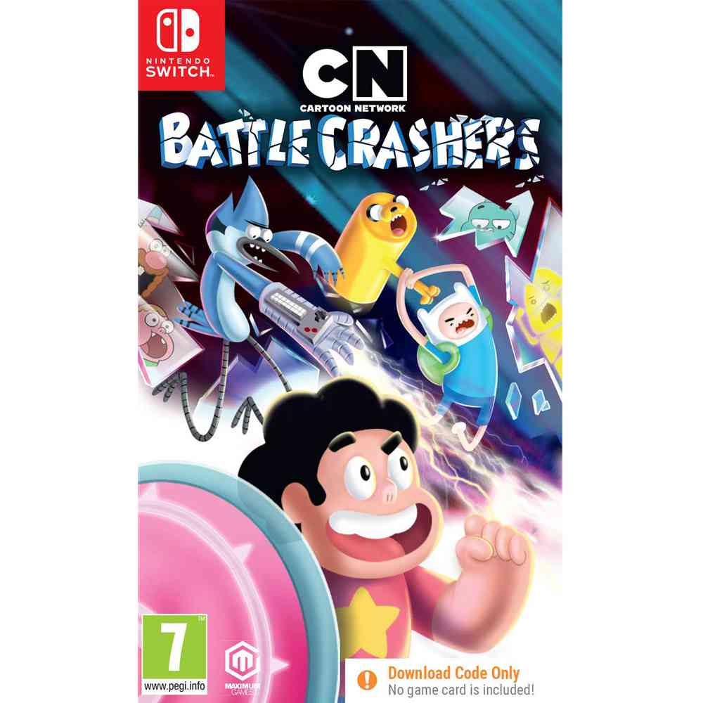SWITCH CARTOON NETWORK - BATTLE CRASHERS - CODE IN A BOX 