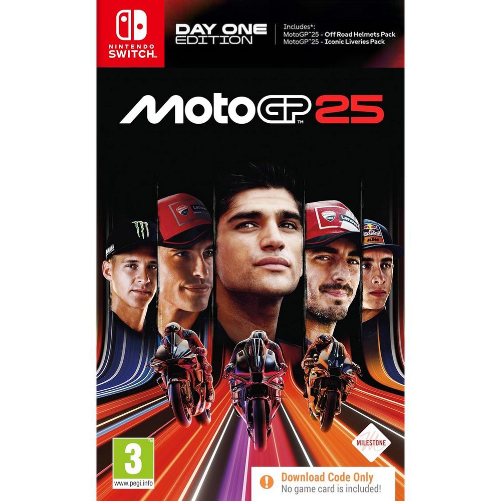 SWITCH MOTOGP 25 - DAY ONE EDITION - CODE IN A BOX 