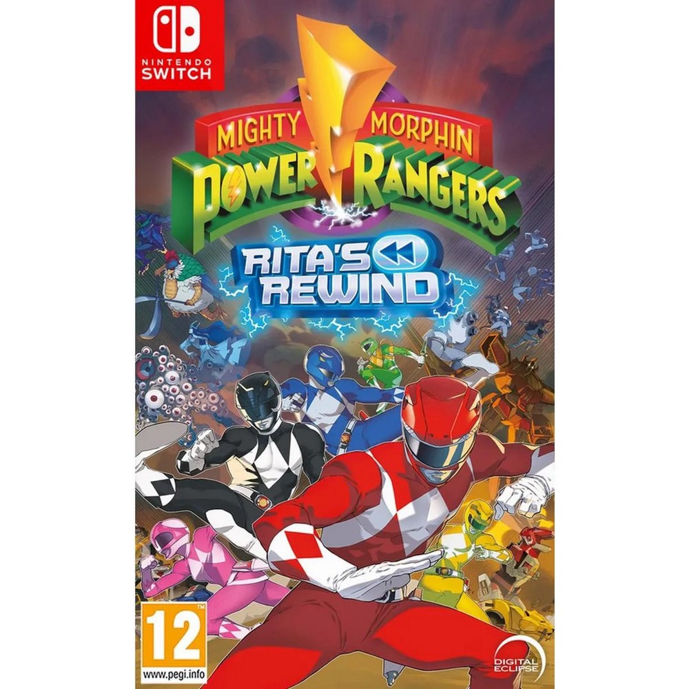 SWITCH MIGHTY MORPHIN POWER RANGERS - RITAS REWIND 