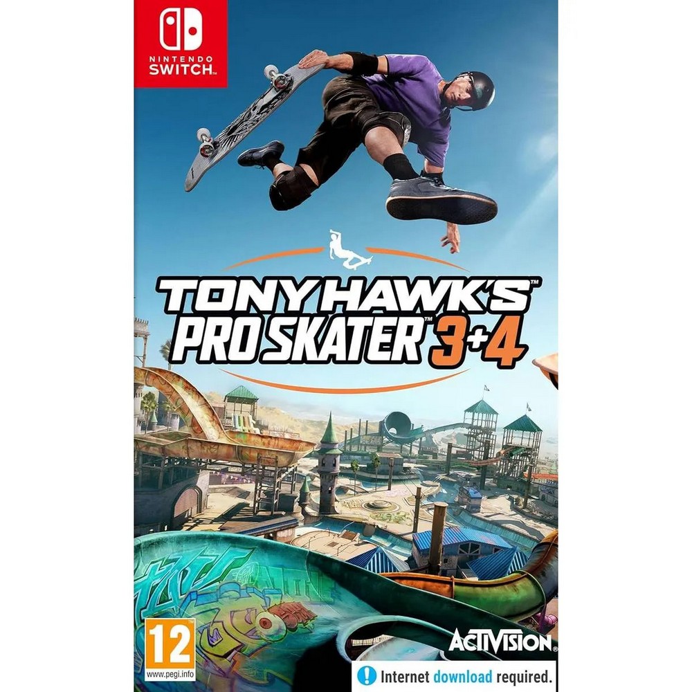 SWITCH TONY HAWKS PRO SKATER 3 + 4 