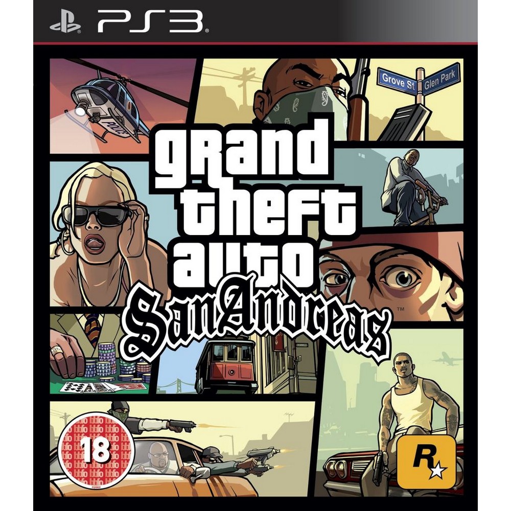 PS3 GRAND THEFT AUTO - GTA SAN ANDREAS 