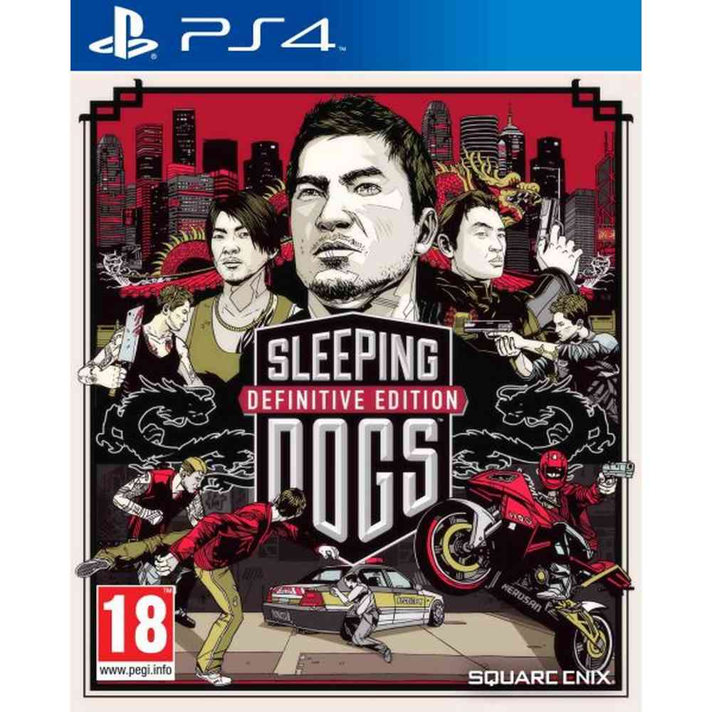 PS4 SLEEPING DOGS - DEFINITIVE EDITION