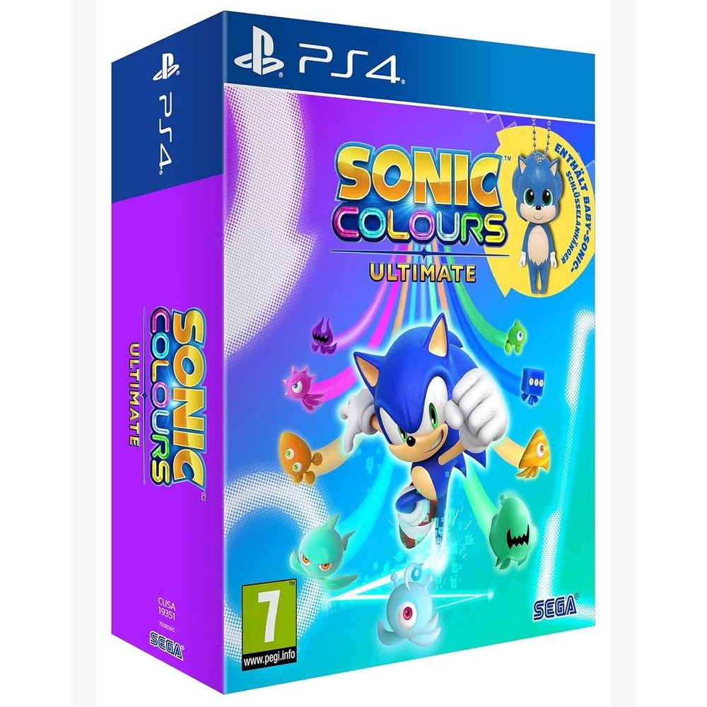 PS4 SONIC COLOURS ULTIMATE LAUNCH EDITION 