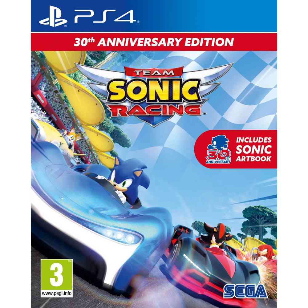 PS4 TEAM SONIC RACING - 30TH ANNIVERSARY EDITION 