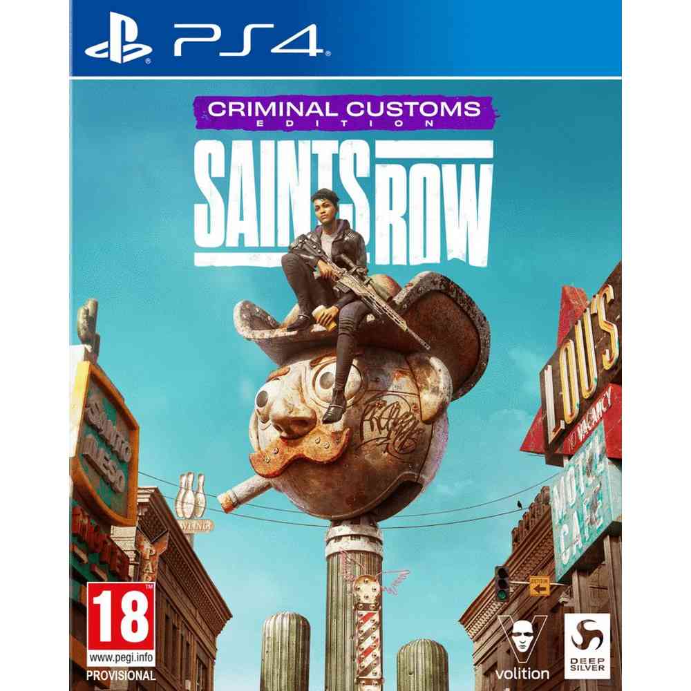 PS4 SAINTS ROW - CRIMINAL CUSTOMS EDITION 