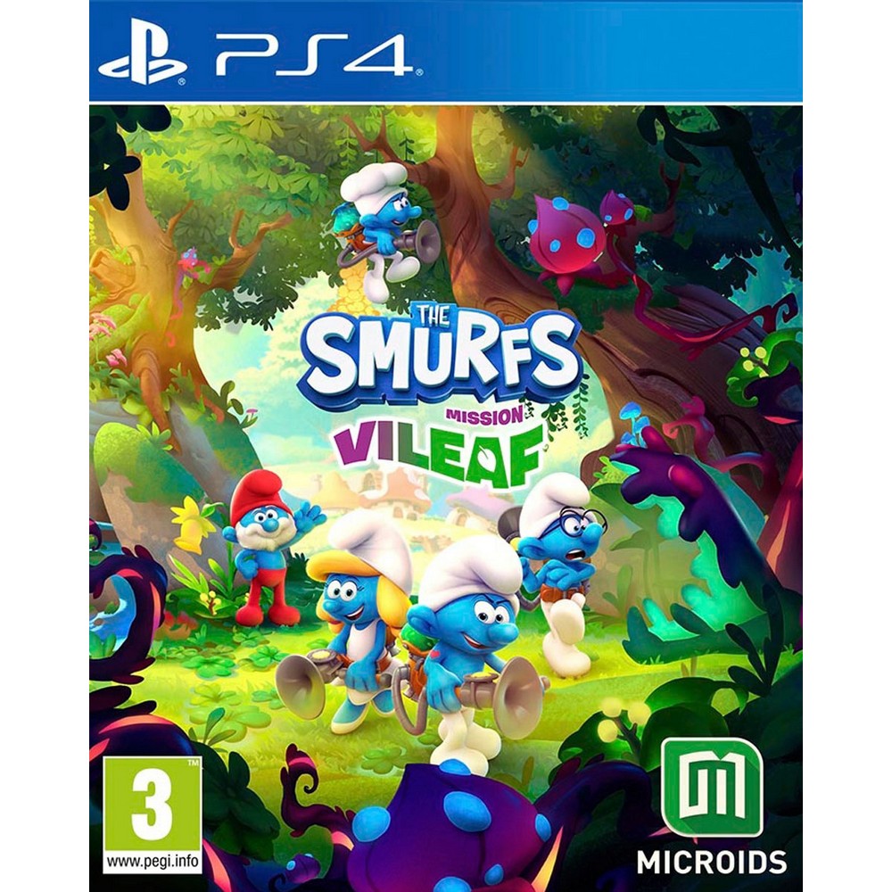 PS4 THE SMURFS - MISSION VILEAF - SMURFASTIC EDITION 