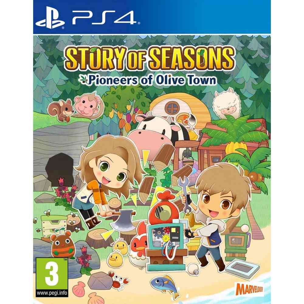 PS4 STORY OF SEASONS PIONEERS OF OLIVE TOWN 