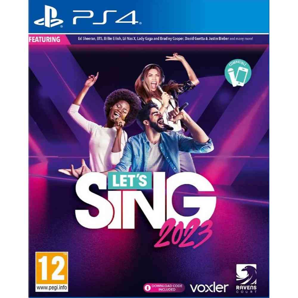 PS4 LETS SING 2023 