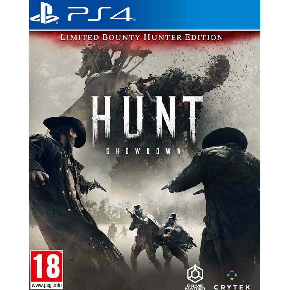 PS4 HUNT SHOWDOWN - LIMITED BOUNTY HUNTER EDITION 