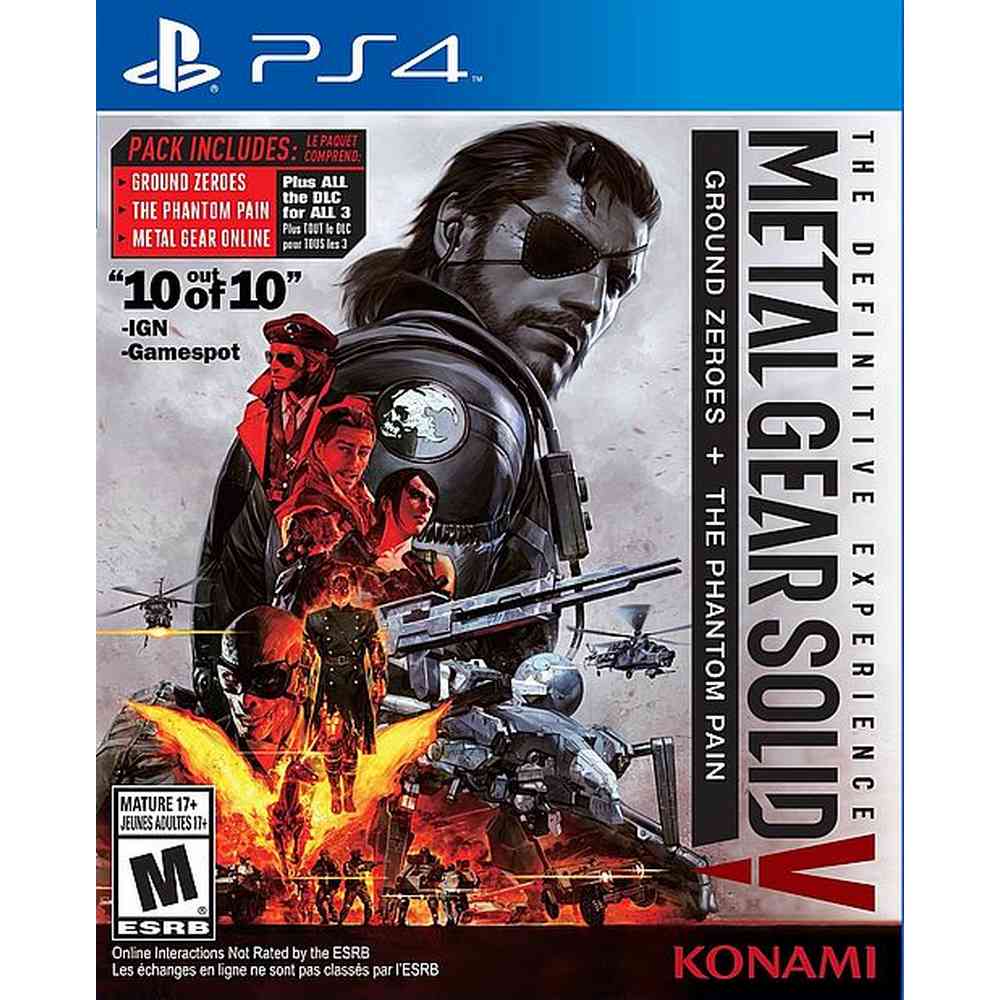 PS4 METAL GEAR SOLID 5 - THE DEFINITIVE EXPERIENCE