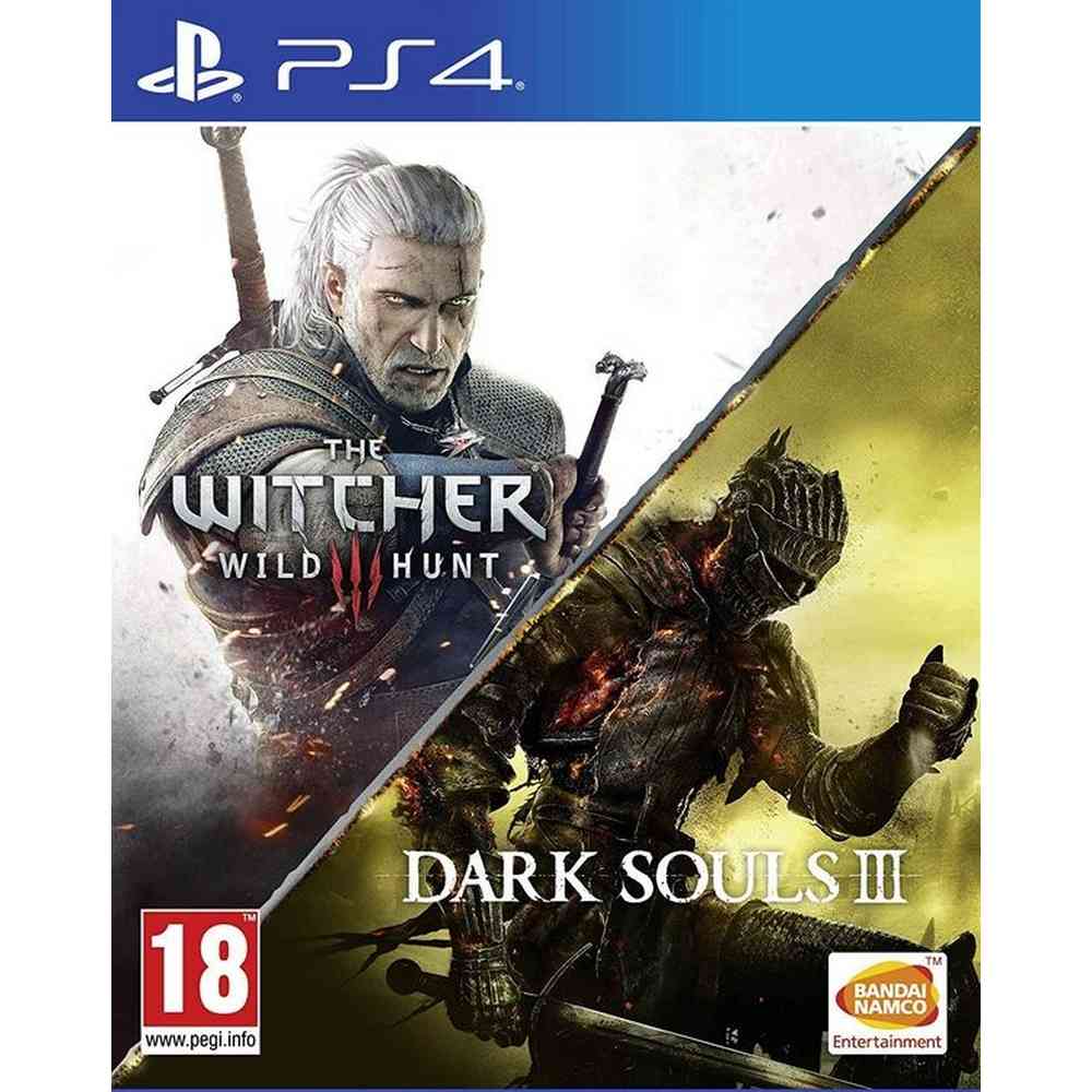 PS4 THE WITCHER 3 - THE WILD HUNT & DARK SOULS 3 