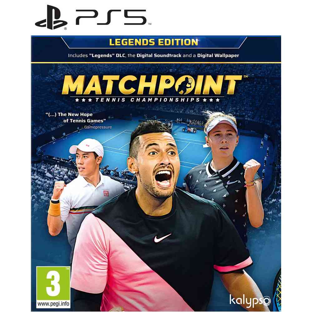 PS5 MATCHPOINT: TENNIS CHAMPIONSHIPS - LEGENDS EDITION