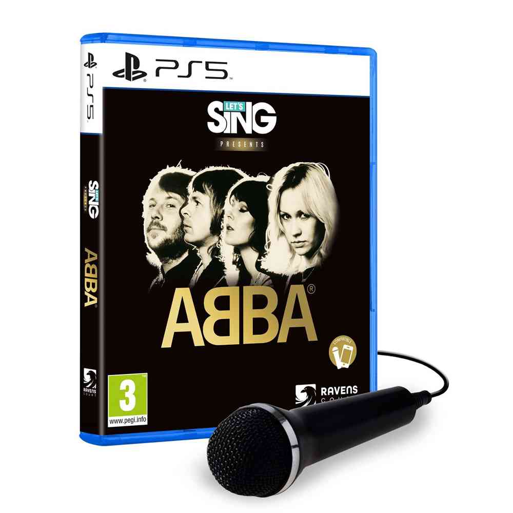 PS5 LETS SING  ABBA AND 1 MIKROFON 