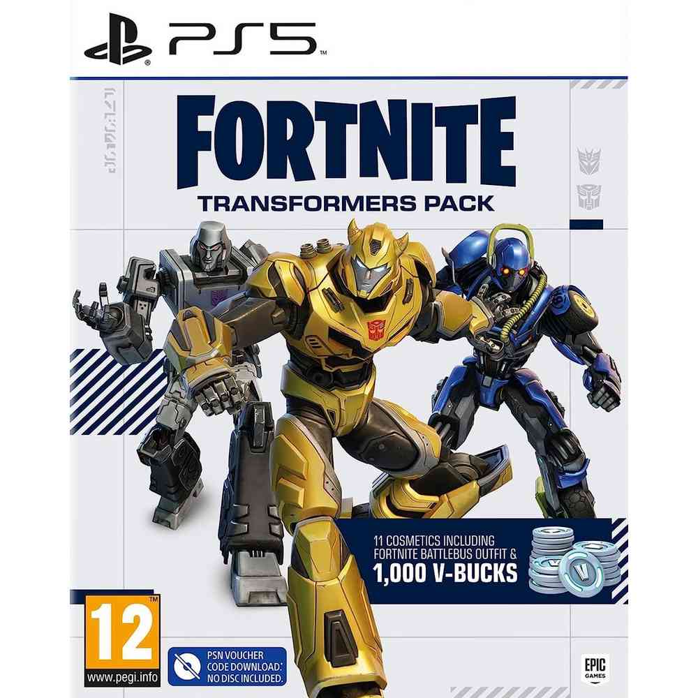 PS5 FORTNITE - TRANSFORMERS PACK 