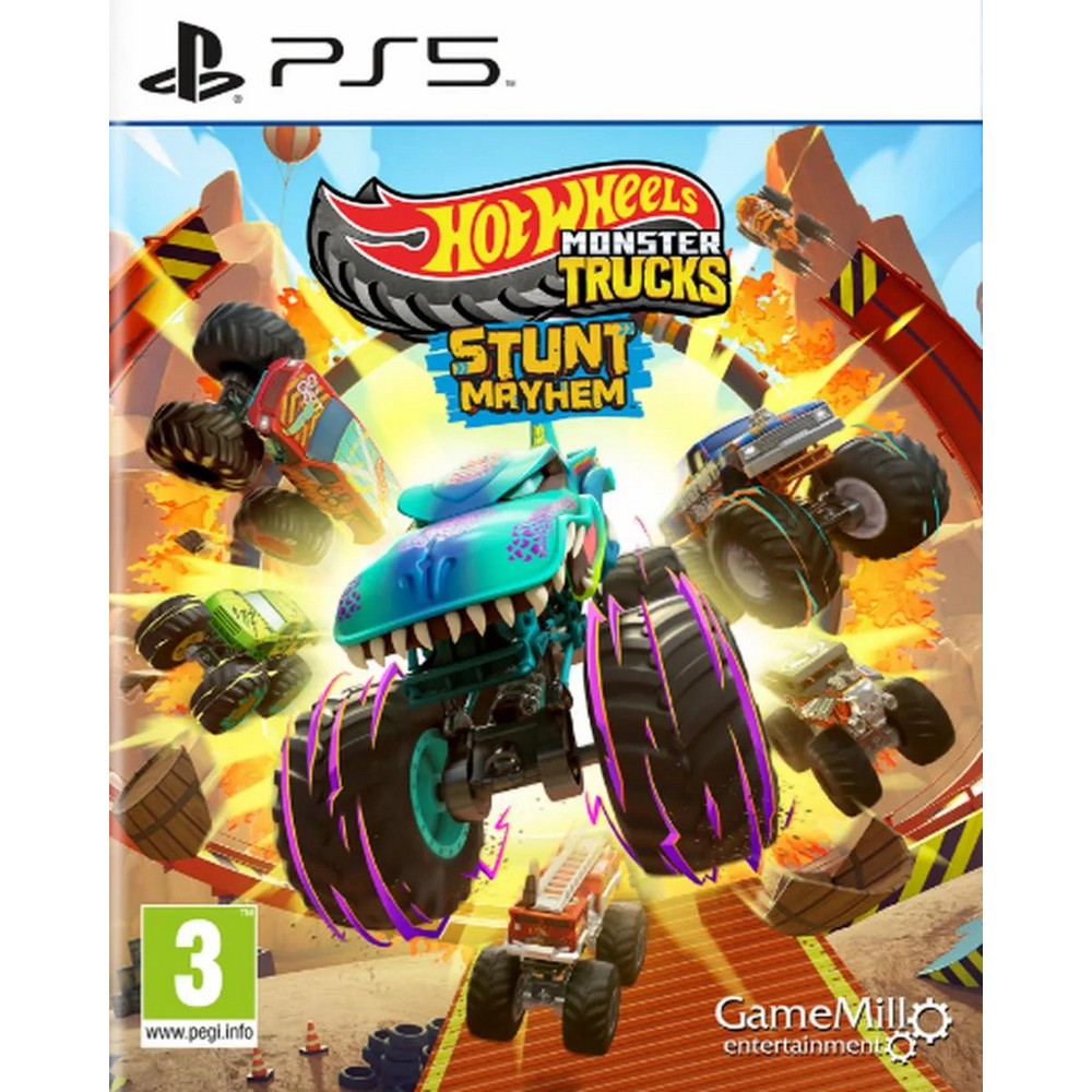 PS5 HOT WHEELS MONSTER TRUCKS - STUNT MAYHEM 
