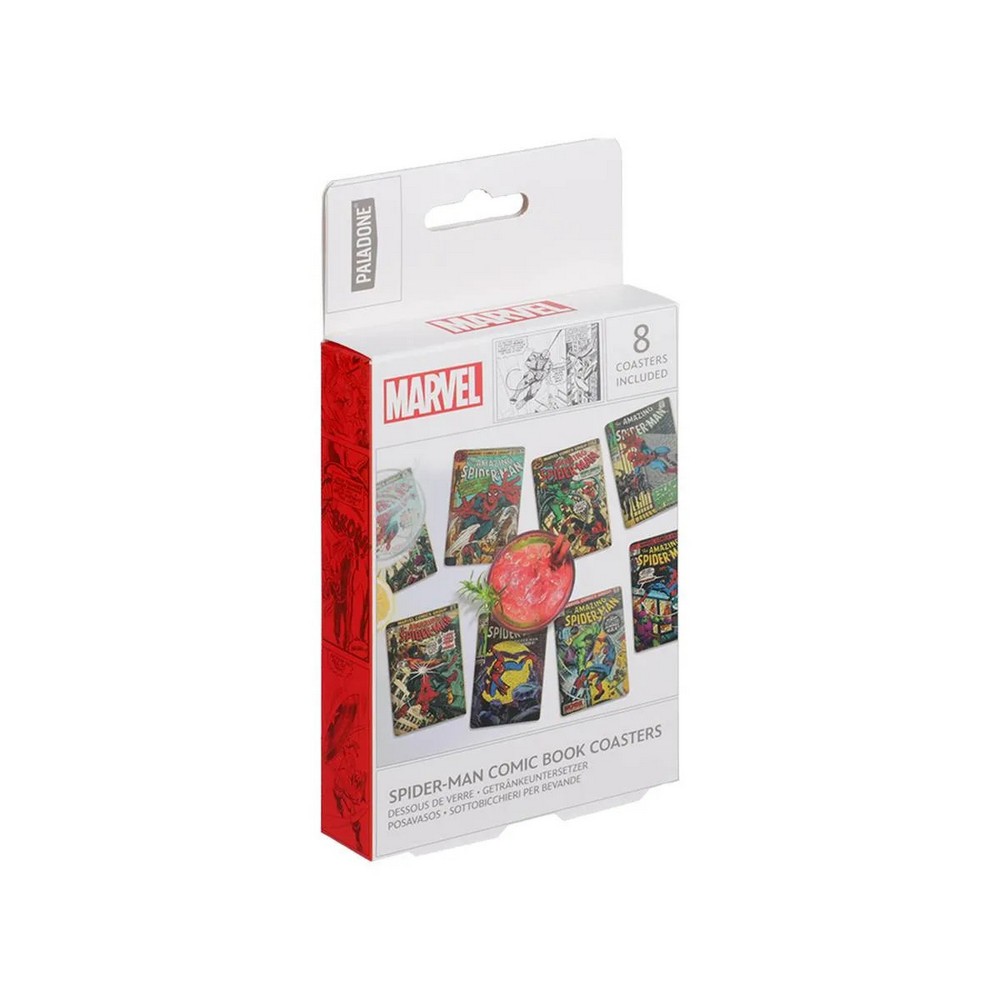PODMETAČI ZA ČAŠE PALADONE - SPIDERMAN COMIC BOOK COASTERS 