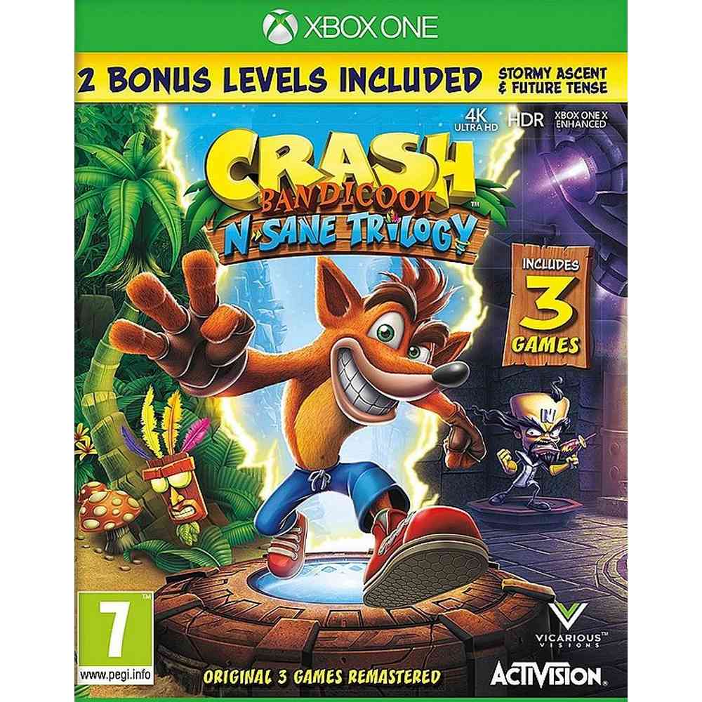 XBOX ONE CRASH BANDICOOT - N SANE TRILOGY 