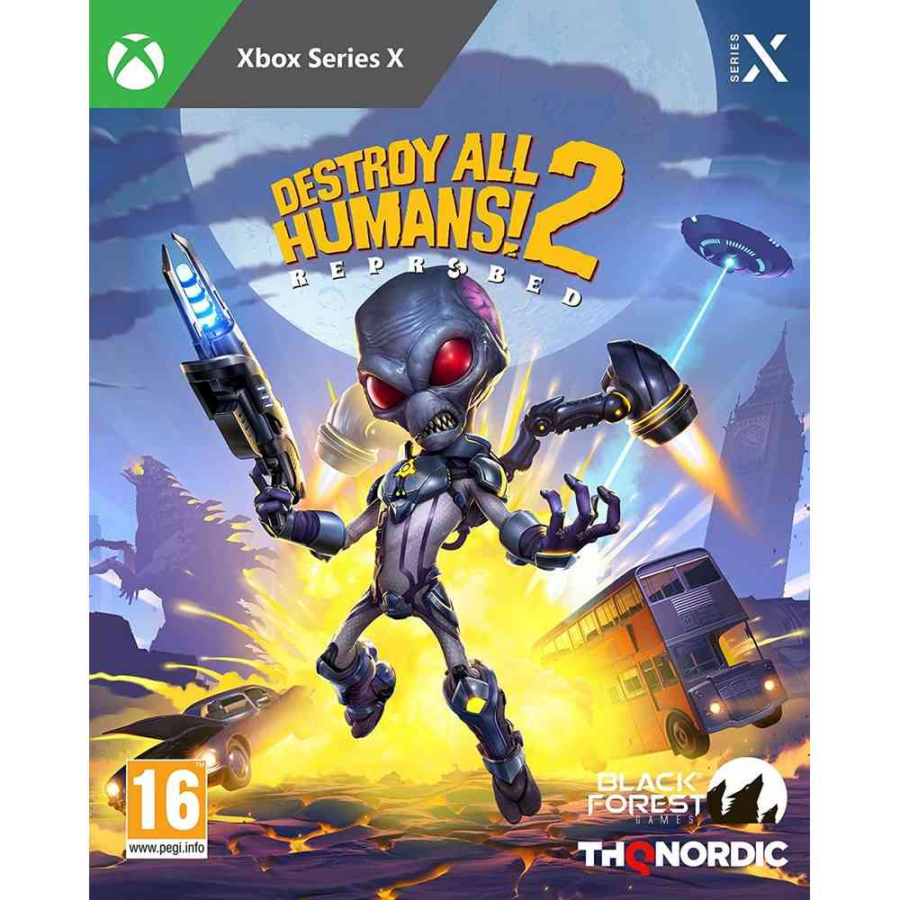 XBOX SERIES X DESTROY ALL HUMANS 2! - REPROBED 