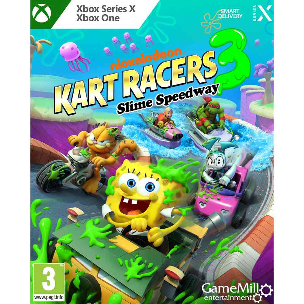 XBOX ONE NICKELODEON KART RACERS 3 - SLIME SPEEDWAY 