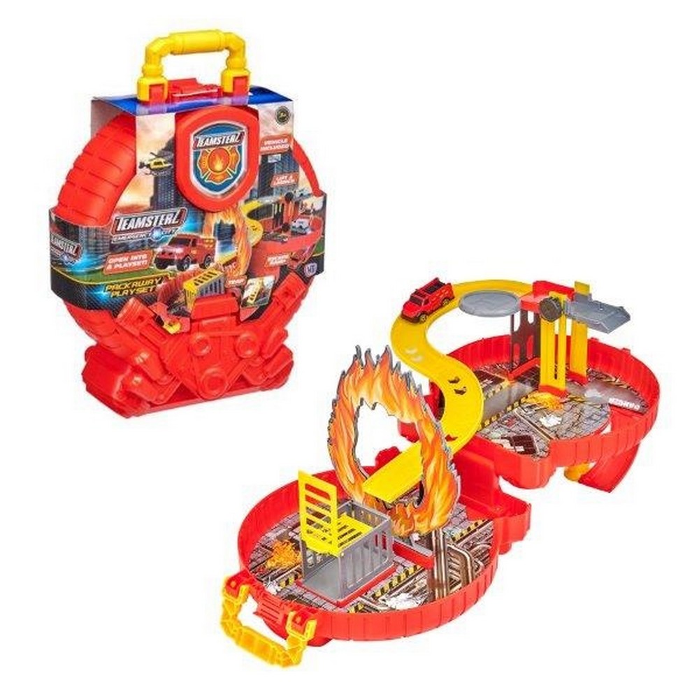 TEAMSTERZ EMERGENCY CITY WHEEL PLAYSET 