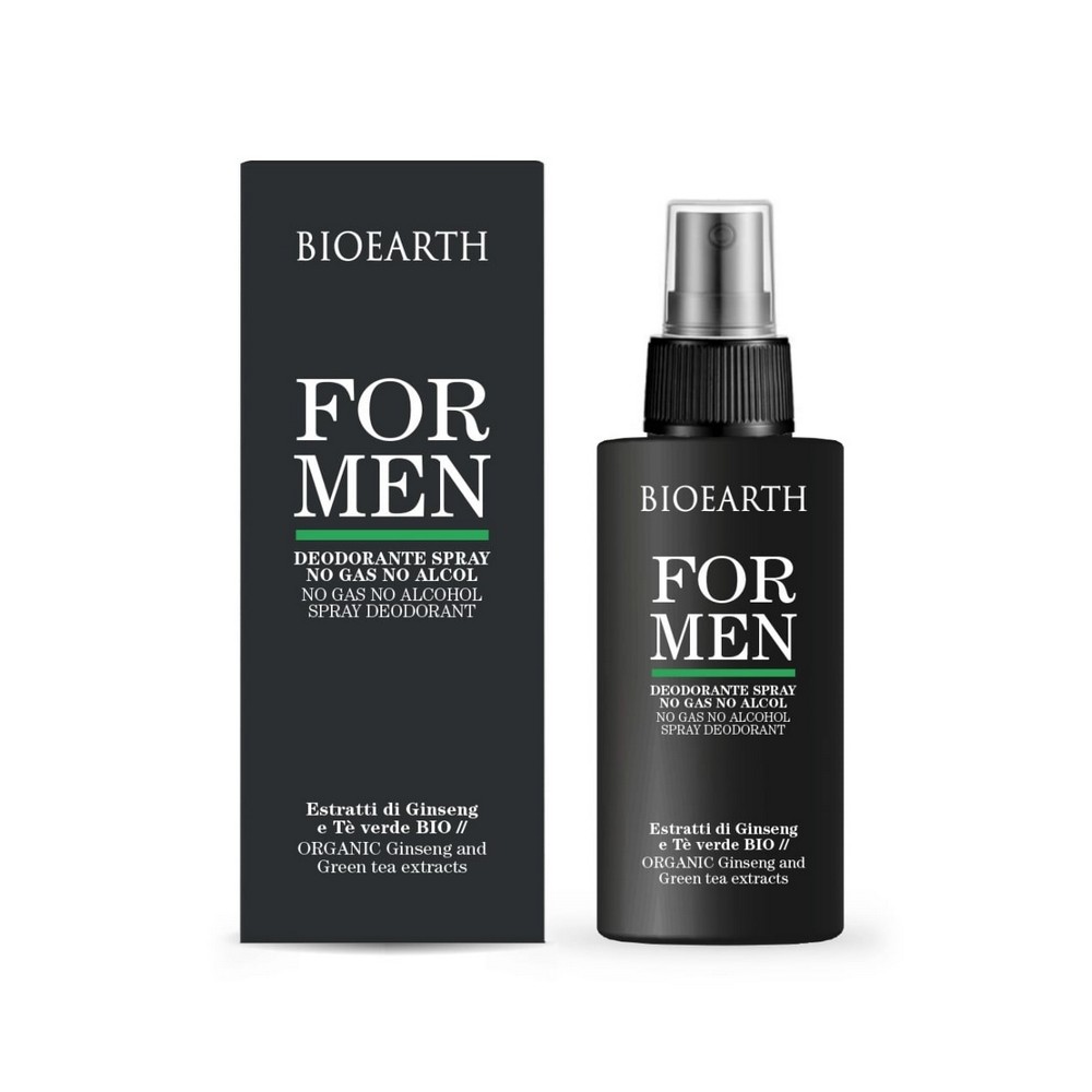 BIOEARTH DEZODORANS U SPREJU BEZ ALKOHOLA - MEN 100 ML 