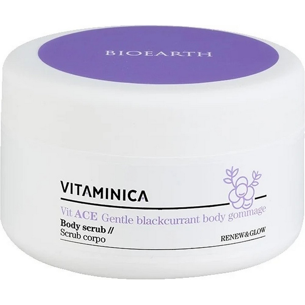 BIOEARTH BLAGI PILING SMUTI ZA TELO CRNA RIBIZLA 300 ML 