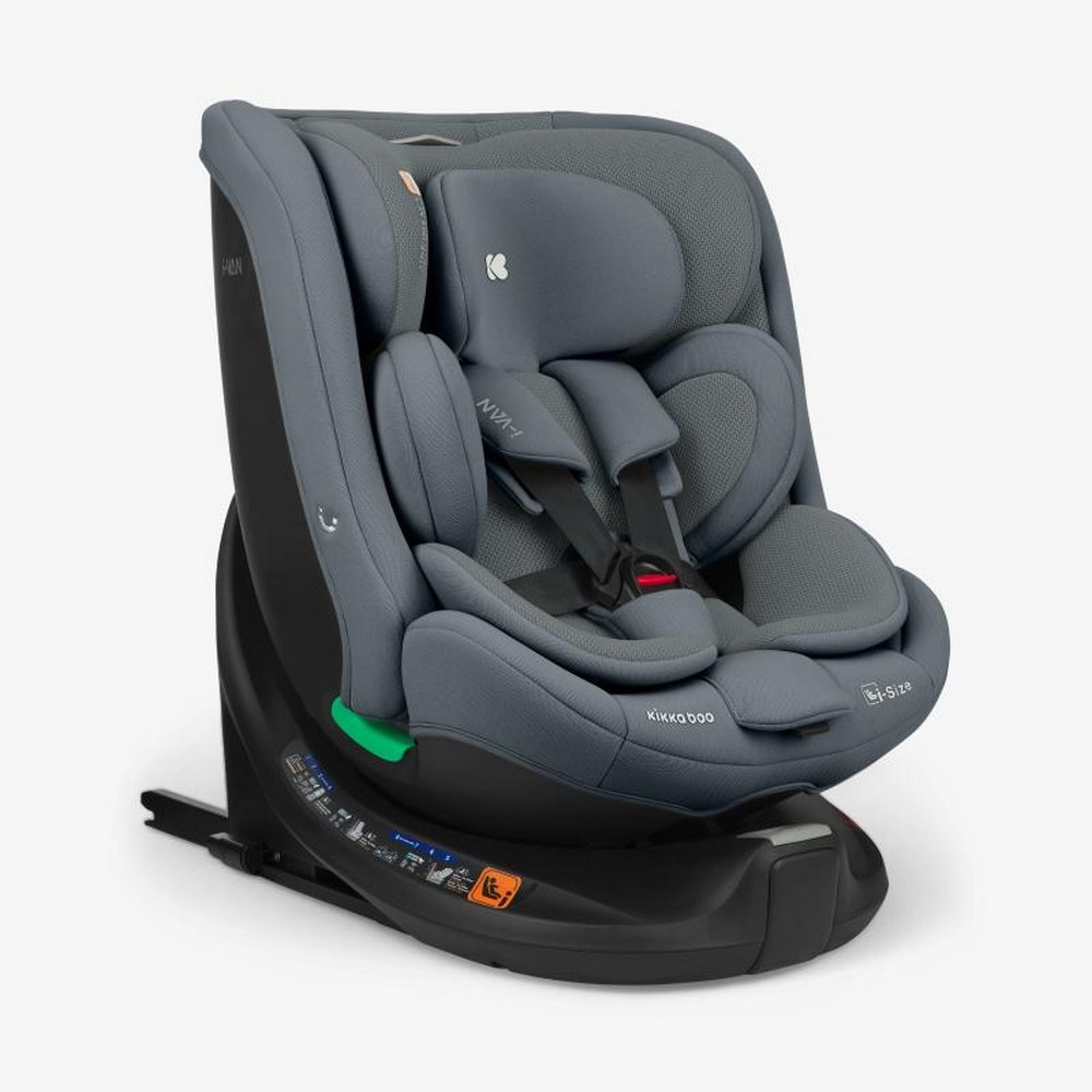 KIKKA BOO AUTO SEDISTE I-SIZE (40-150 CM) I-VAN DARK GREY 