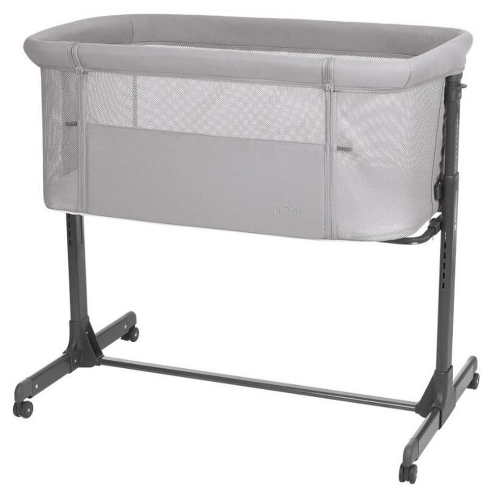KIKKA BOO KOLEVKA CRIB NOAH LIGHT GREY 