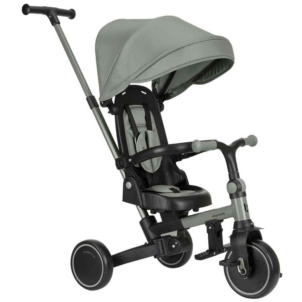 KIKKA BOO TRICIKL 8IN1 ALUMA ARMY GREEN 