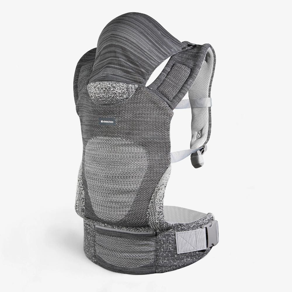 KIKKA BOO KENGUR NOSILJKA HOODY FLY GREY 