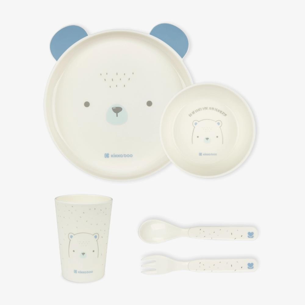KIKKA BOO SET ZA JELO BEAR WITH ME BLUE 