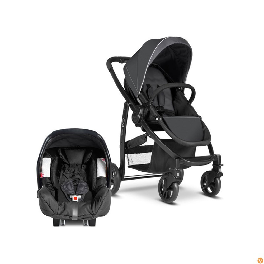 GRACO DUO SISTEM KOLICA+SEDISTE EVO CHARCOAL 